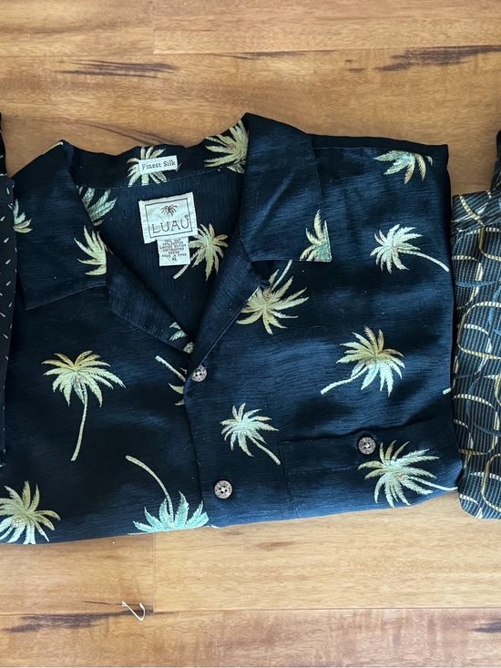 Toscano Other - Toscano, Luau, and Axis Men's Silk Blend Shirts Size XL Lot Of 3